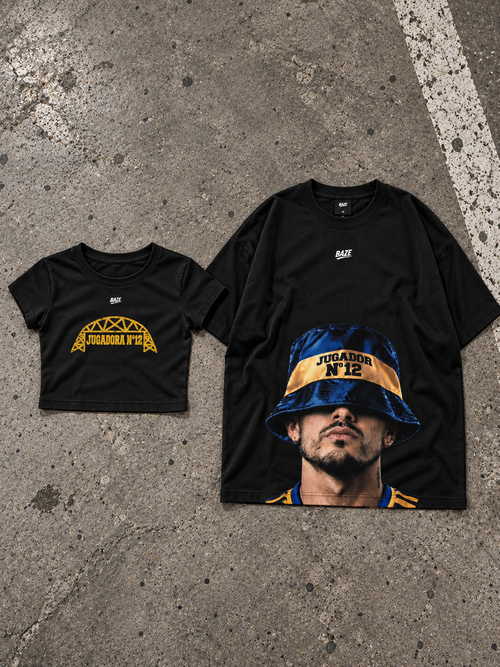 COMBO 1° / BABY TEE + REMERÓN JUGADOR N°12